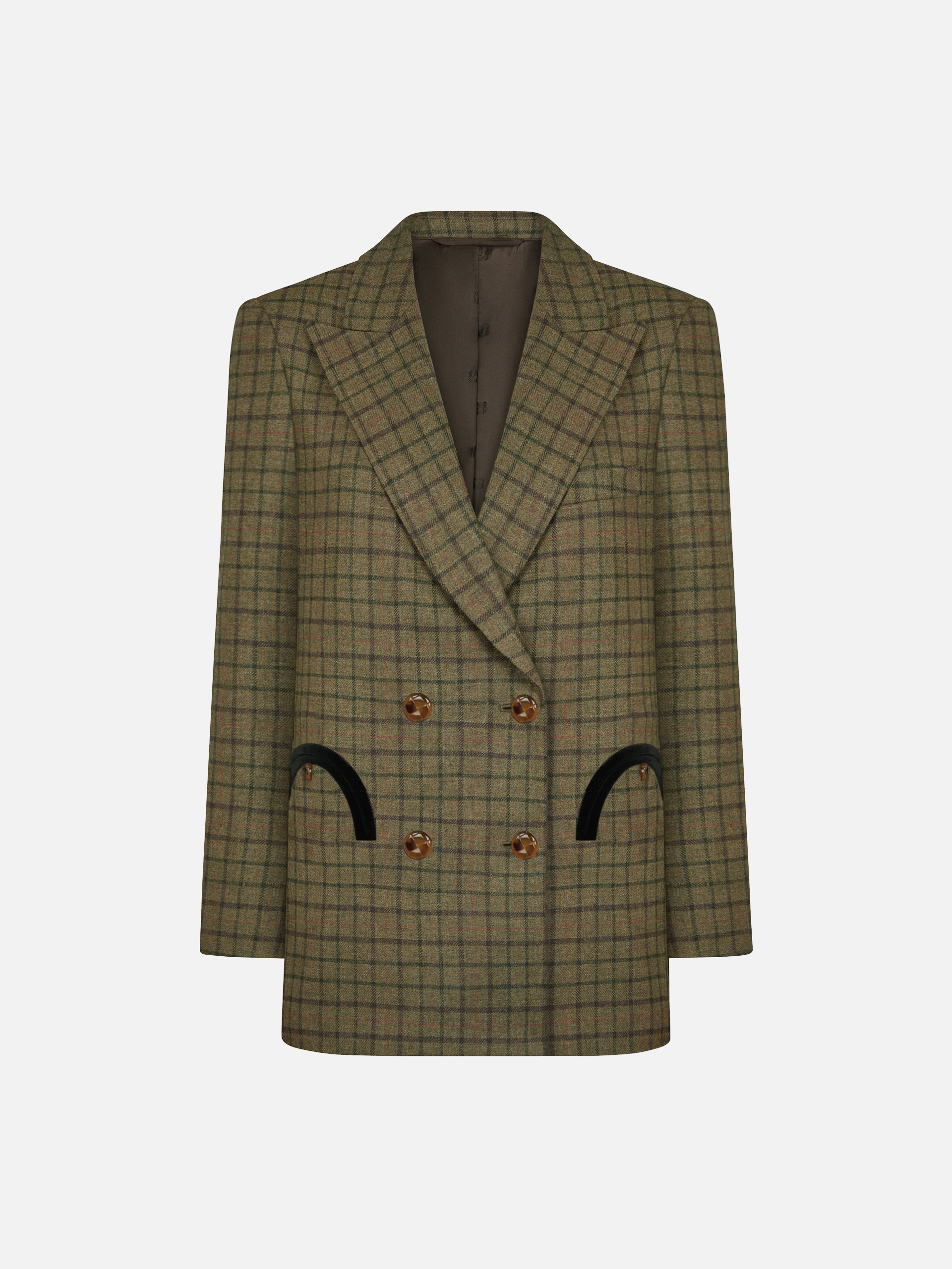 Everyday Blazer in Olmida Green Mix