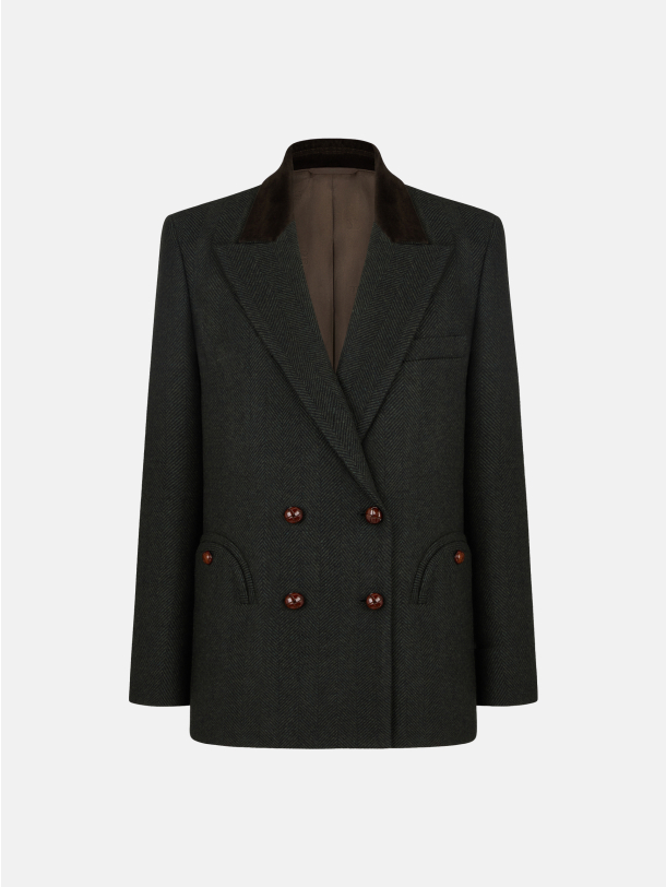 CHEVEYO DARK GREEN - Blazé Milano