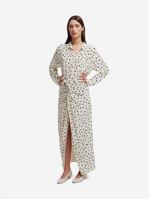 MARIQUITA POIS WHITE - Blazé Milano