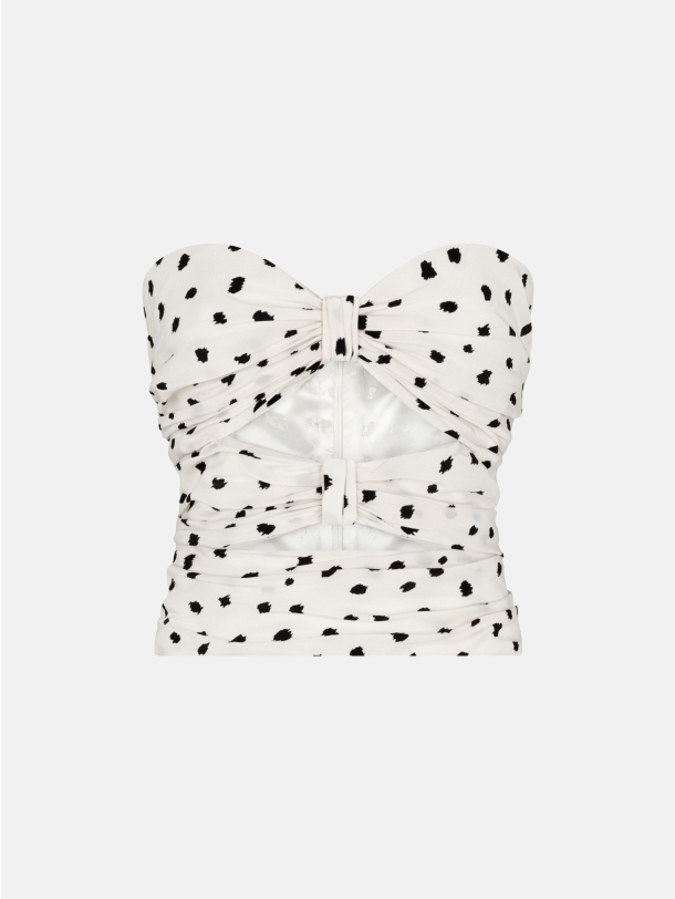 MARIQUITA POIS WHITE - Blazé Milano