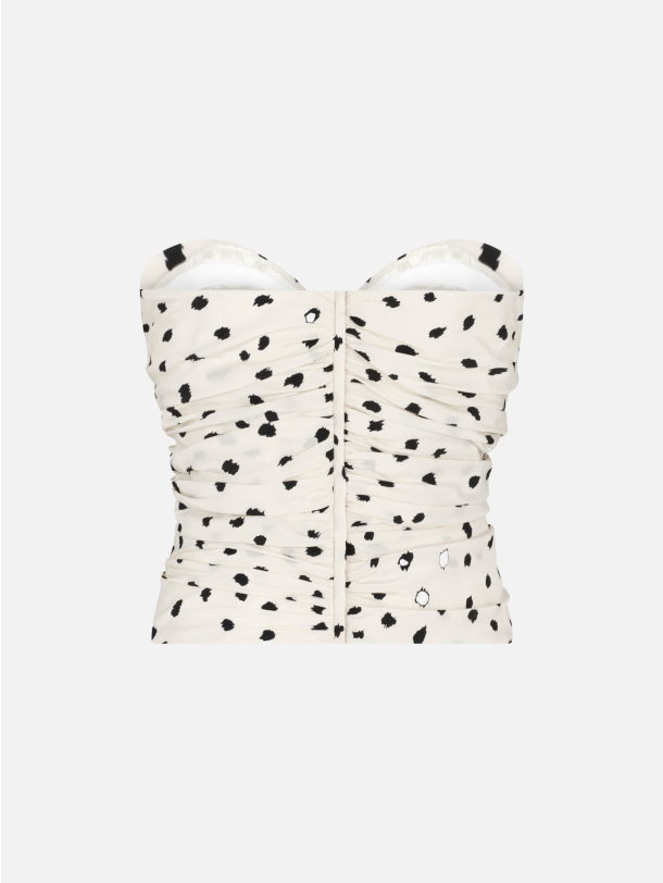 MARIQUITA POIS WHITE - Blazé Milano