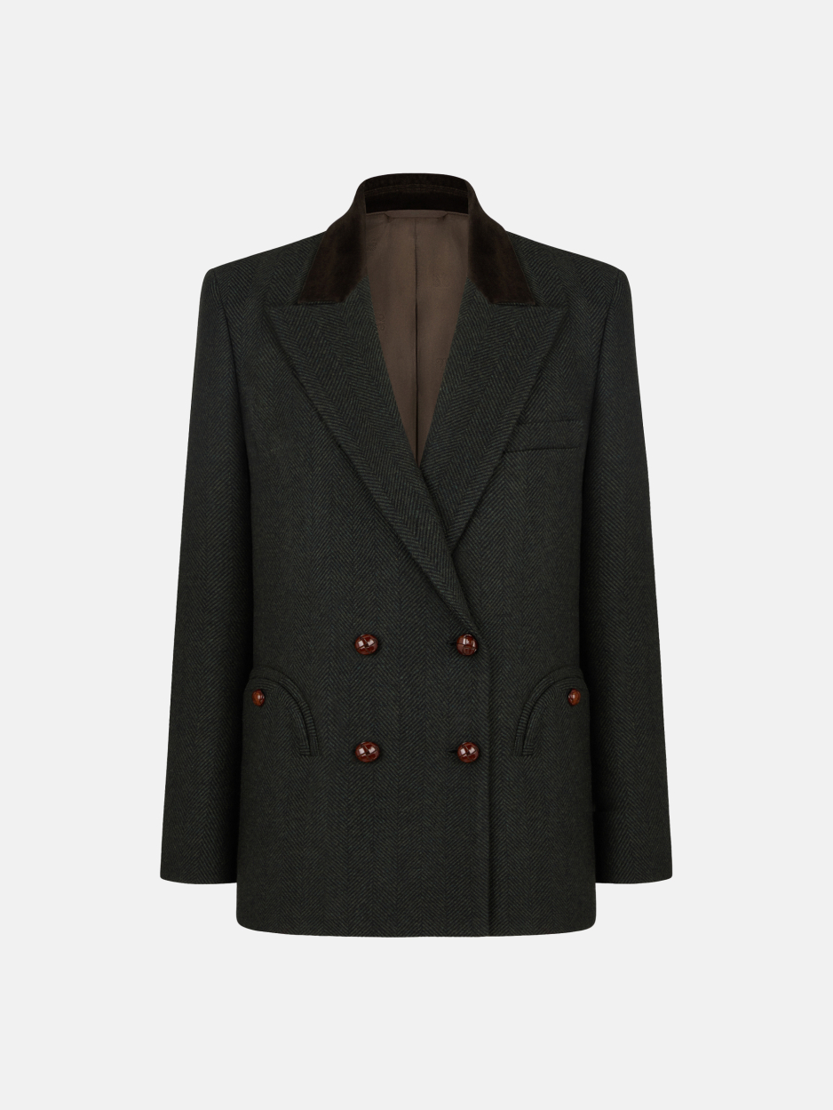 CHEVEYO DARK GREEN - Blazé Milano