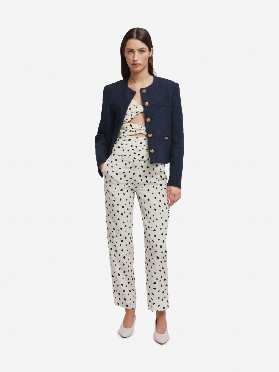 MARIQUITA POIS WHITE - Blazé Milano