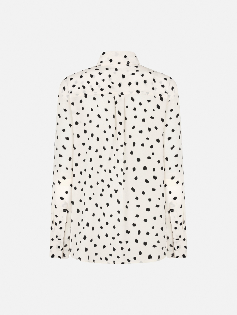 MARIQUITA POIS WHITE - Blazé Milano