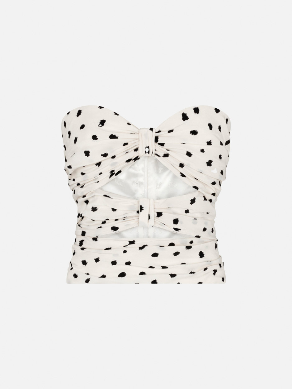 MARIQUITA POIS WHITE - Blazé Milano