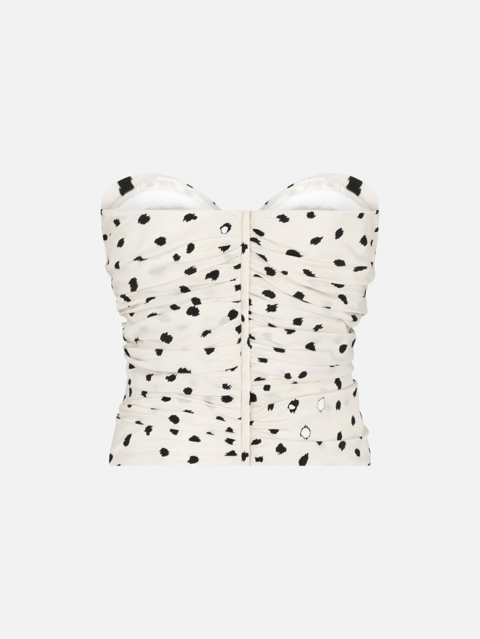 MARIQUITA POIS WHITE - Blazé Milano