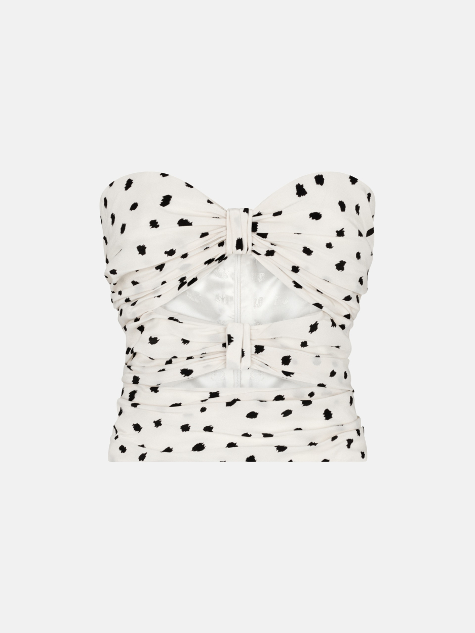 MARIQUITA POIS WHITE - Blazé Milano