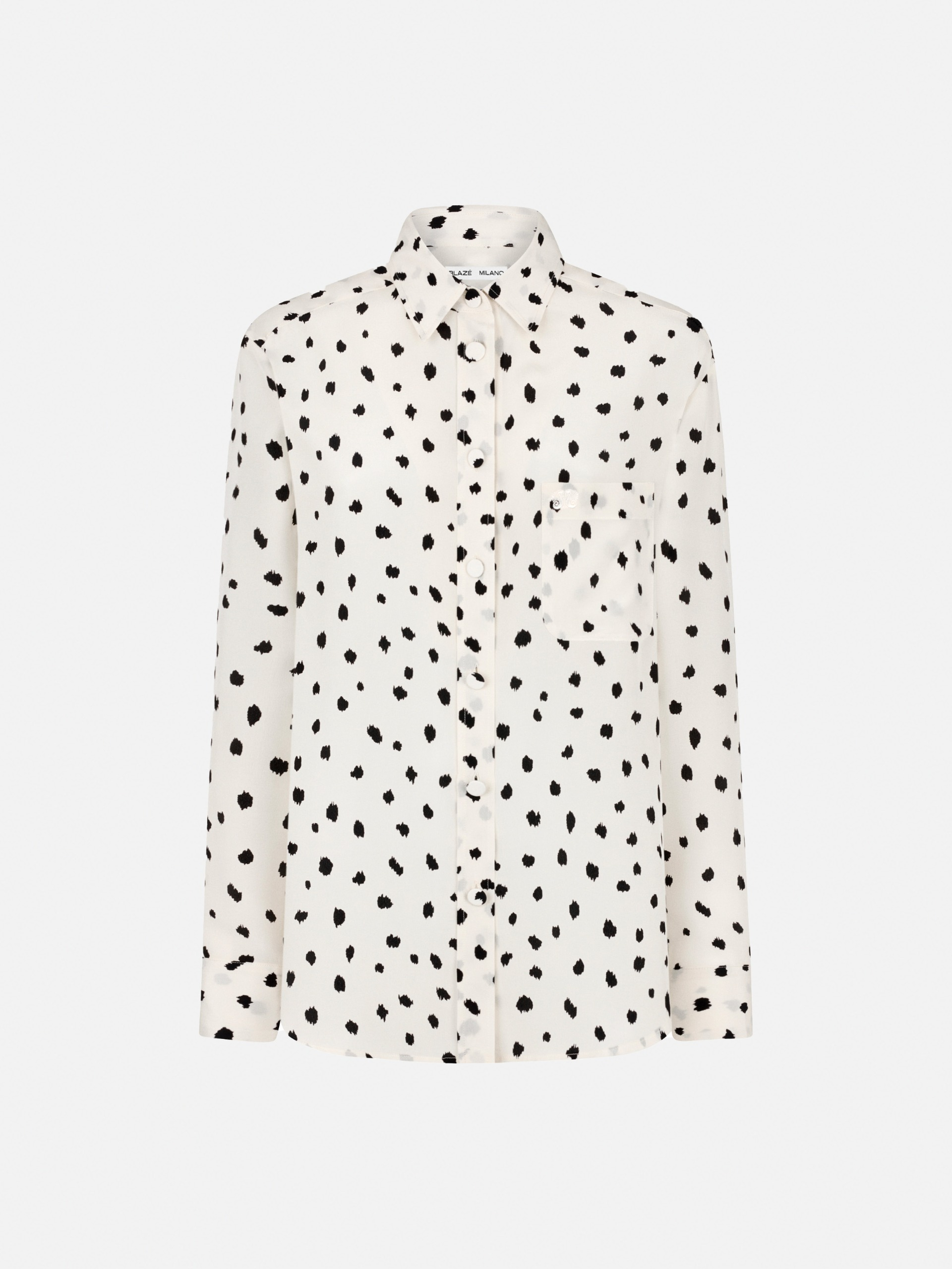 MARIQUITA POIS WHITE - Blazé Milano