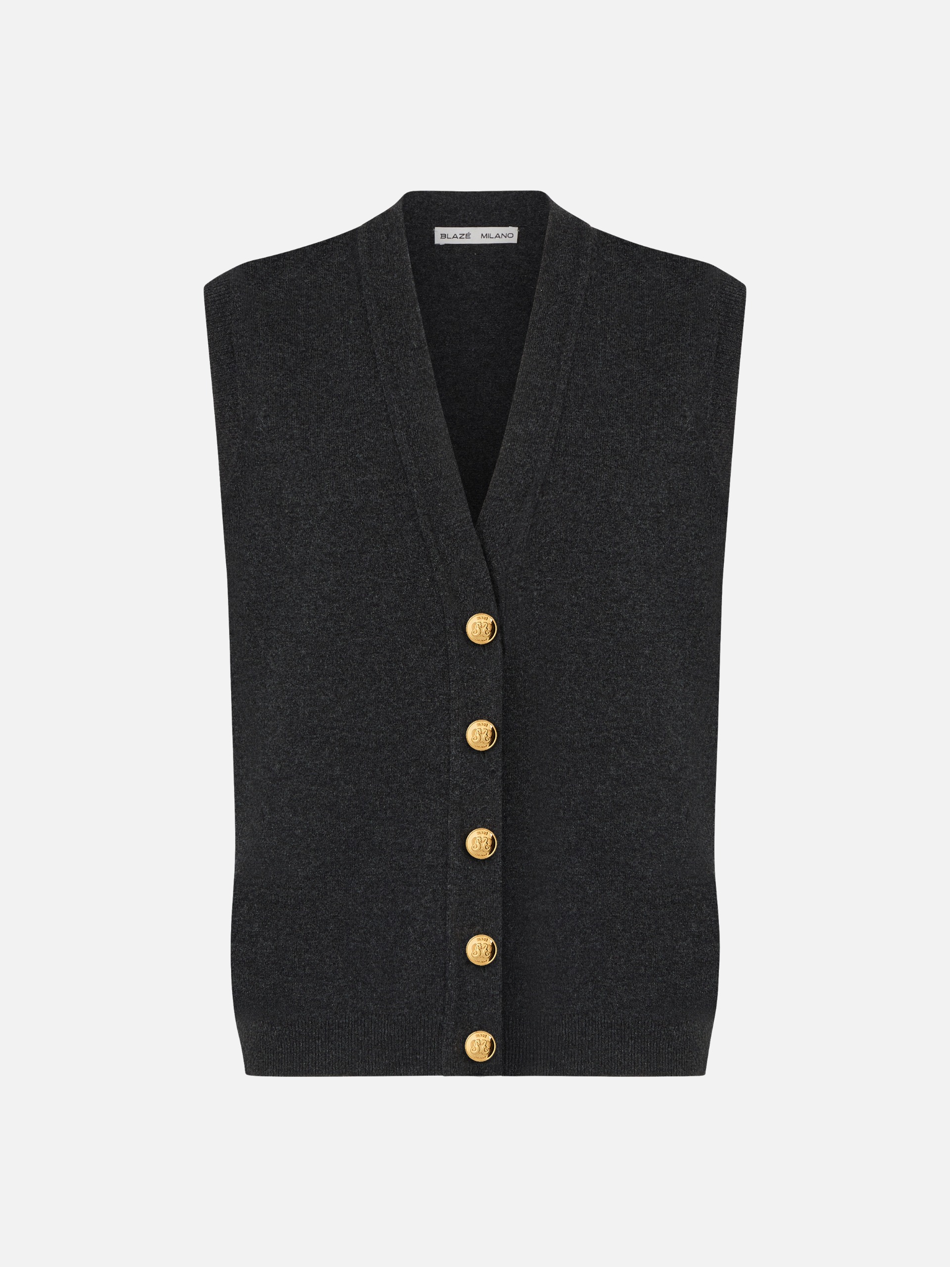 Highland Gilet in Highland Black